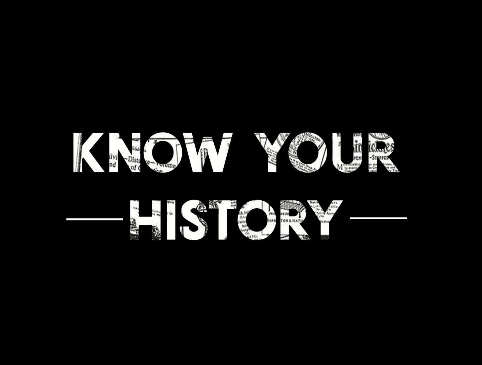 know your history by John Carlos Opleda on Dribbble
