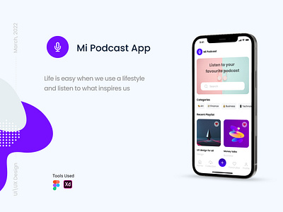 UX/UI Podcast App