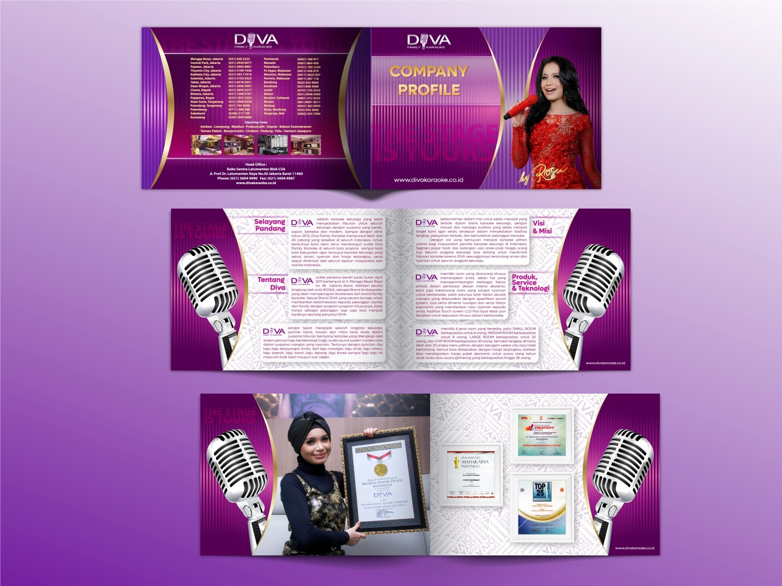 DIVA Brand Profiles by Rays Wall on Dribbble