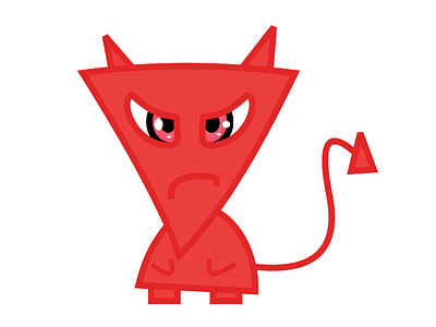 Badguy @gravit capeta demon devil gravit illustration red