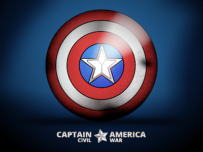 Captain America - Civil War america art captain captain america cinema fan gravit illustration marvel vector