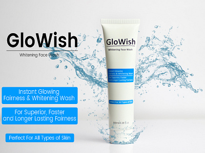 GlowWish Whitening Face Wash