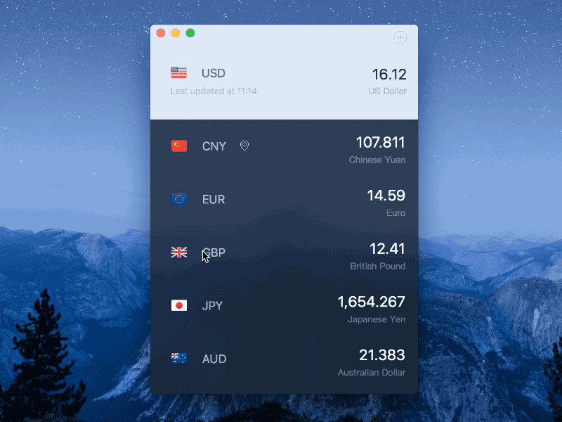 CurrencyX Trending mac app macos
