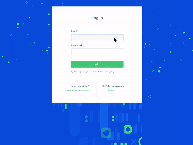 Log Into Space by Giovanni Dueña on Dribbble