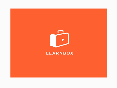 Learn Box Logo app austin branding design icon identity logo minimal product saas stem video