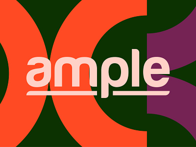 Ample visual brand identity