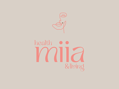 Miia visual brand identity brand design branding cosmetics design graphic design logo logo design visua design visual brand identity