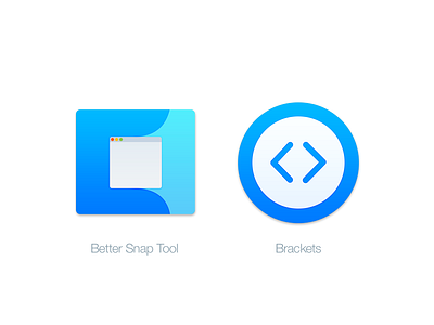 Mac Replacement Icons: Better Snap Tool & Brackets clock icon mac yosemite