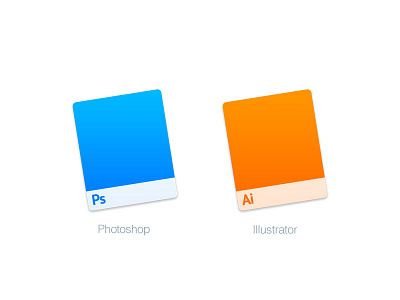 Mac Replacement Icons: Photoshop & Illustrator icon illustrator mac pantone photoshop yosemite