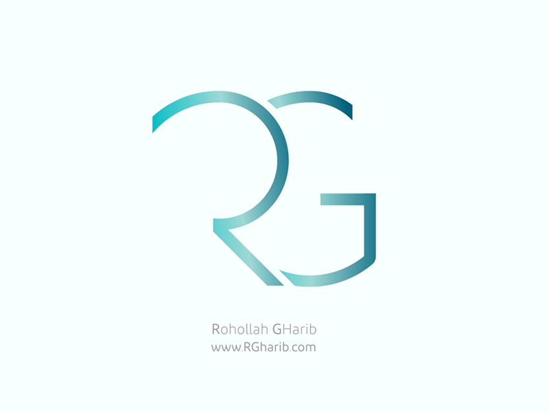 RG Logo Motion animation awesome design illustration iran iranian logo logo a day logo animation logoanimation logomotion motion art motion graphics designer motionart motiongang motiongraphics motionlovers tehran type typography
