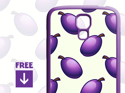 Free Plum Fruit Seamless Vector Pattern download free freebies fruit illustration pattern plum seamless seamless pattern surface design vector