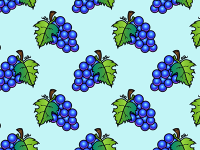 Grape Fruit Seamless Pattern background food free freebie grapes pattern purple seamless vector