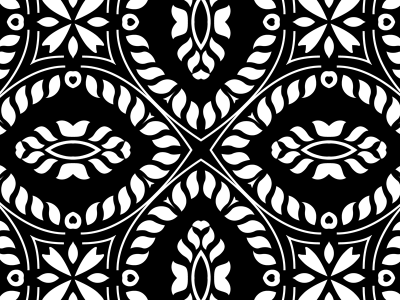 FreeDecorative Black And White Seamless Vector Pattern design download downloadpattern free freebie pattern seamless pattern surface design vector vintage