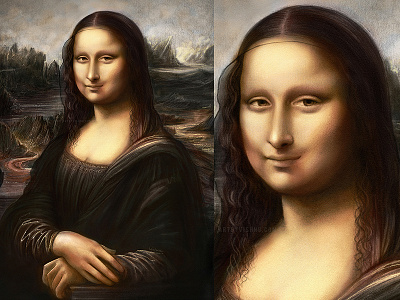 Mona Lisa painting