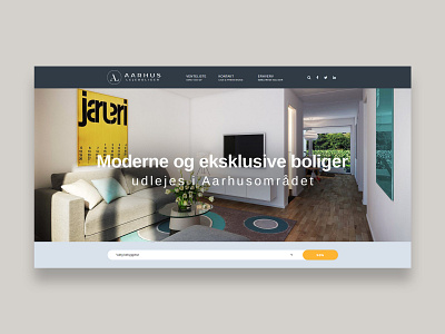 Aarhus Lejeboliger clean design clean web design construction create website creative creative agency creative design inspiration modren new trend new trend clean website ui design ux design uxdesign web design webdesign website website concept website design yellow