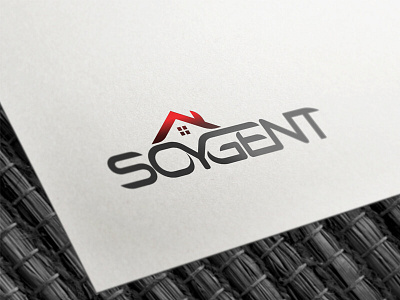 Soygent real estate creative typography