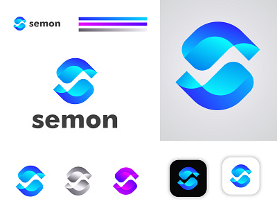 semon app icon app logo app logo design branding branding design business logo creative logo creative sonatan design illustration letter s logo logo logo design minimal logo modern logo new logo professional logo s logo ui vector