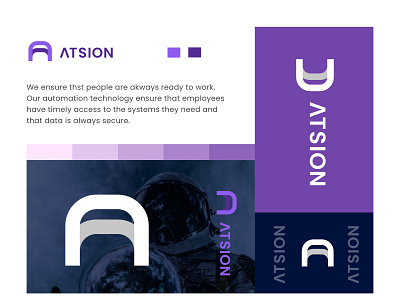 ATSION logo design