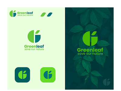 Greenleaf logo design template agriculture logo app icon branding business logo green logo leaf logo letter g with leaf letter logo logo design minimalist logo nature logo popular logo simple logo symbol trendy