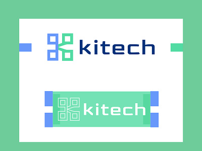 letter k with tech (technology logo)