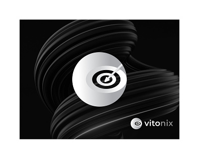 vitonix(targeting logo design) aim branding circle creative focus graphic design identity illustration logo creator logo design minimal modern logo popular symbol target targeting template trendy unique