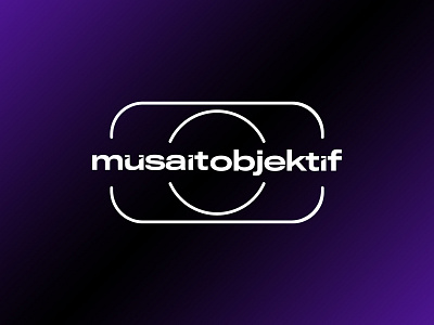 Müsait objektif - Logo Design branding design graphic design illustration logo logo design