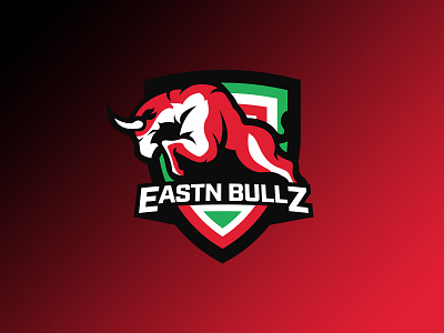 Eastn Bullz - Mascot Logo Design branding design graphic design illustration logo logo design