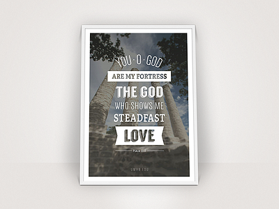 Steadfast Love Poster