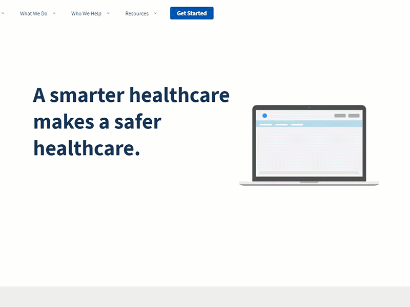 Animated SVG animated svg healthcare svg web design