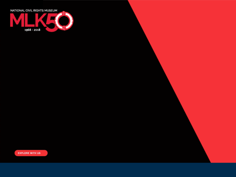 MLK50 Microsite website nonprofit