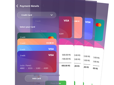 Credit Card Checkout Page