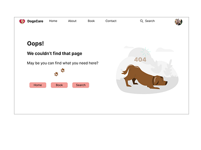 404 Error Page Design