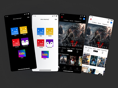 Netflix app chill design download movies netflix streamig ui