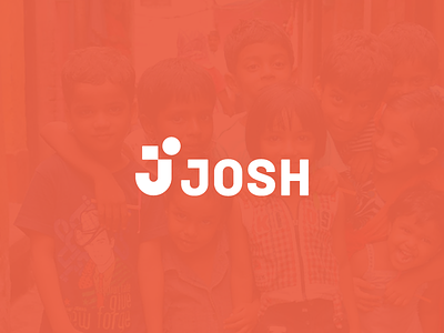 Josh Community brand branding creative icon identity jump jump logo logo mark typography