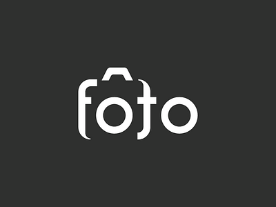 Foto Identity brand branding camera creative identity lens logo mark photography typography