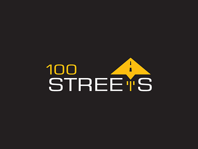 100 Streets brand branding creativelogo logo logos plane planelogo street travel travelapp traveling travellogo