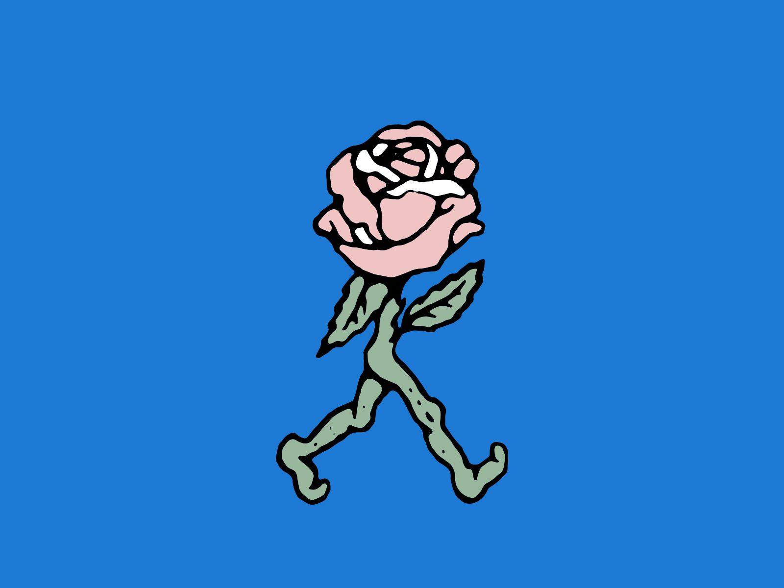 Rose Walk 2D Animation by Pat Rogasch on Dribbble