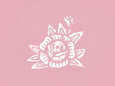 Death Rose death design flower illustration pink rose skull traditional tattoo
