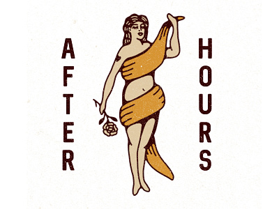 After Hours Branding after hours branding calm design girl graphic design illustration naked relax rose sheet