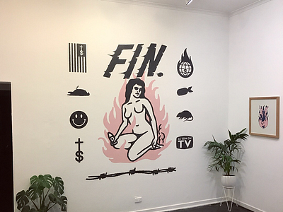 FIN Mural