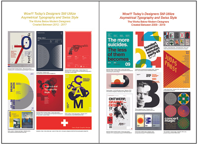 Museum Panels - 5 & 6 - Examples of Swiss Style Today by Kelly Barrow ...