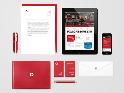 Quba Brand Refresh branding design identity layout logo refresh ux