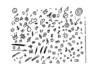 Cargo Doodles design doodles hand drawn icon icons illustration ui vector