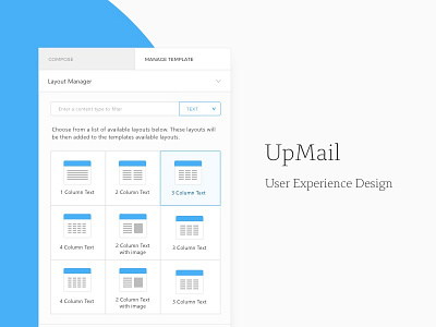 Email Layout Panel
