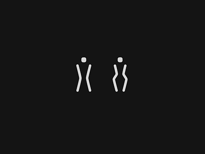 Male and Female female grid icon male pictogram piktogram stroke wc