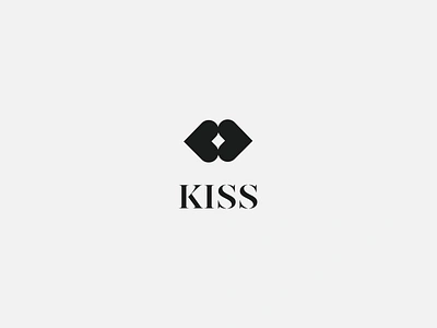 Kiss Logo brand branding design kiss letter logo mouth typeface. lettering typography