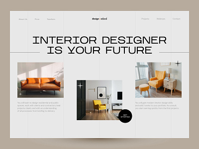 Design School Concept concept design education figma interface interior school ui uidesign ux uxui web webdesign website