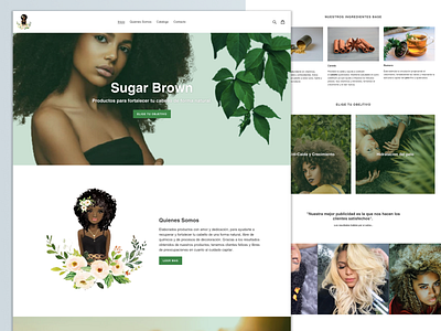 The sugar brown beauty store.