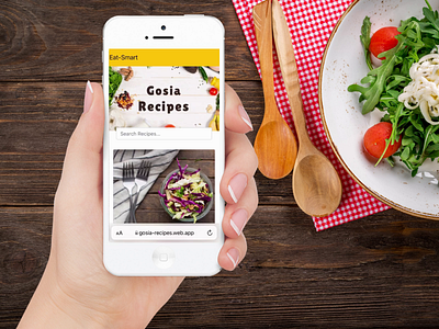 Gosia Recipe Real World App ui