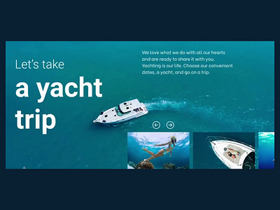 Punta Cana Yacht Rentals branding graphic design ui